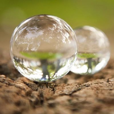 1mm 1,5mm 2mm 2,5mm BK7 K9 Optyczna soczewka kulkowa podwójna wklęsła