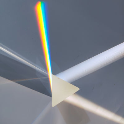 Caf2 Równostronne soczewki optyczne ze szkła pryzmatycznego do pomiaru czujnika