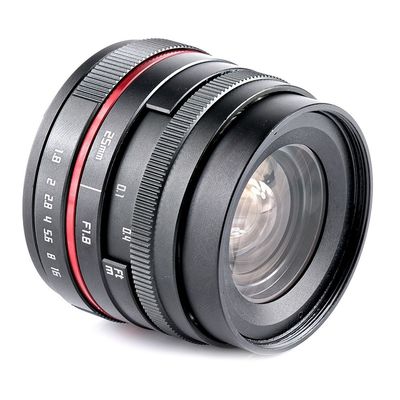 Szerokokątny obiektyw ze szkła optycznego 50J Af Mf Camera Teleobiektyw