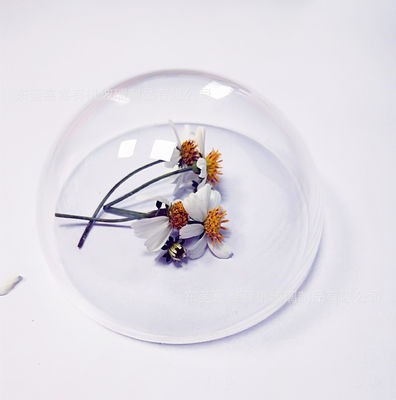 Szklana akrylowa przezroczysta soczewka kopułkowa Fresnela HDPE BK7