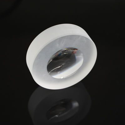 Optical grade PMMA material and machinery cutting plano-concave structure street light lens