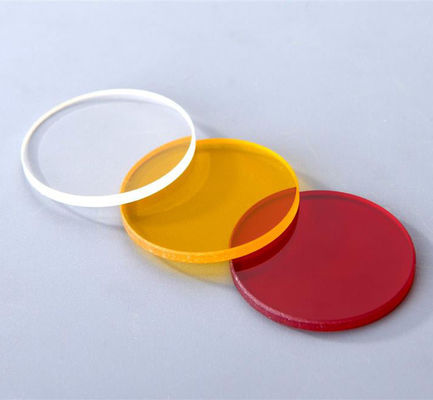 Kwarcowe szafirowe szkło filtracyjne BK7 254nm UV Bandpass