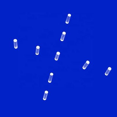 10mmx60mm Sapphire 0.5mm do 50mm Szklana soczewka prętowa do maszyny laserowej