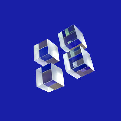 Konstrukcja soczewki optycznej BK7 60/40, pryzmat kostkowy 3 do 100 mm X