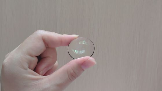 Niestandardowa średnica płaskowybrzusza soczewka optyczna z materiałem BK7 do dokładnego obrazowania i zastosowań laserowych